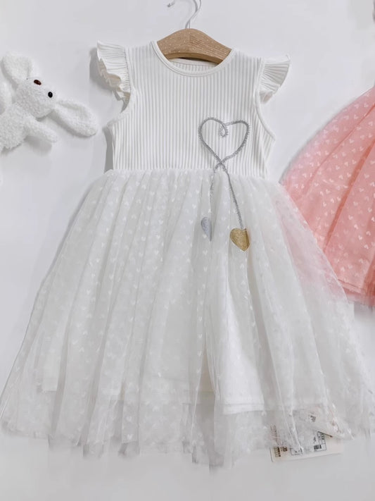 Детска рокля Heart 24'-Детска рокля Heart 24'-Thedresscode