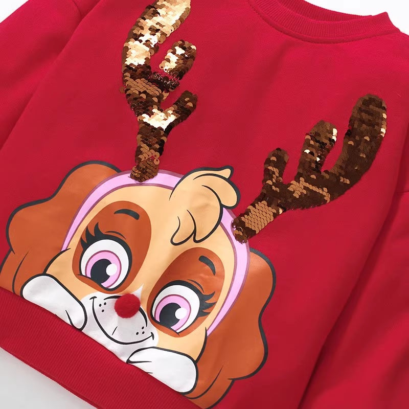 Детска блуза Christmas PAW TEAM 24'-Детска блуза Christmas Dog 24'-Thedresscode