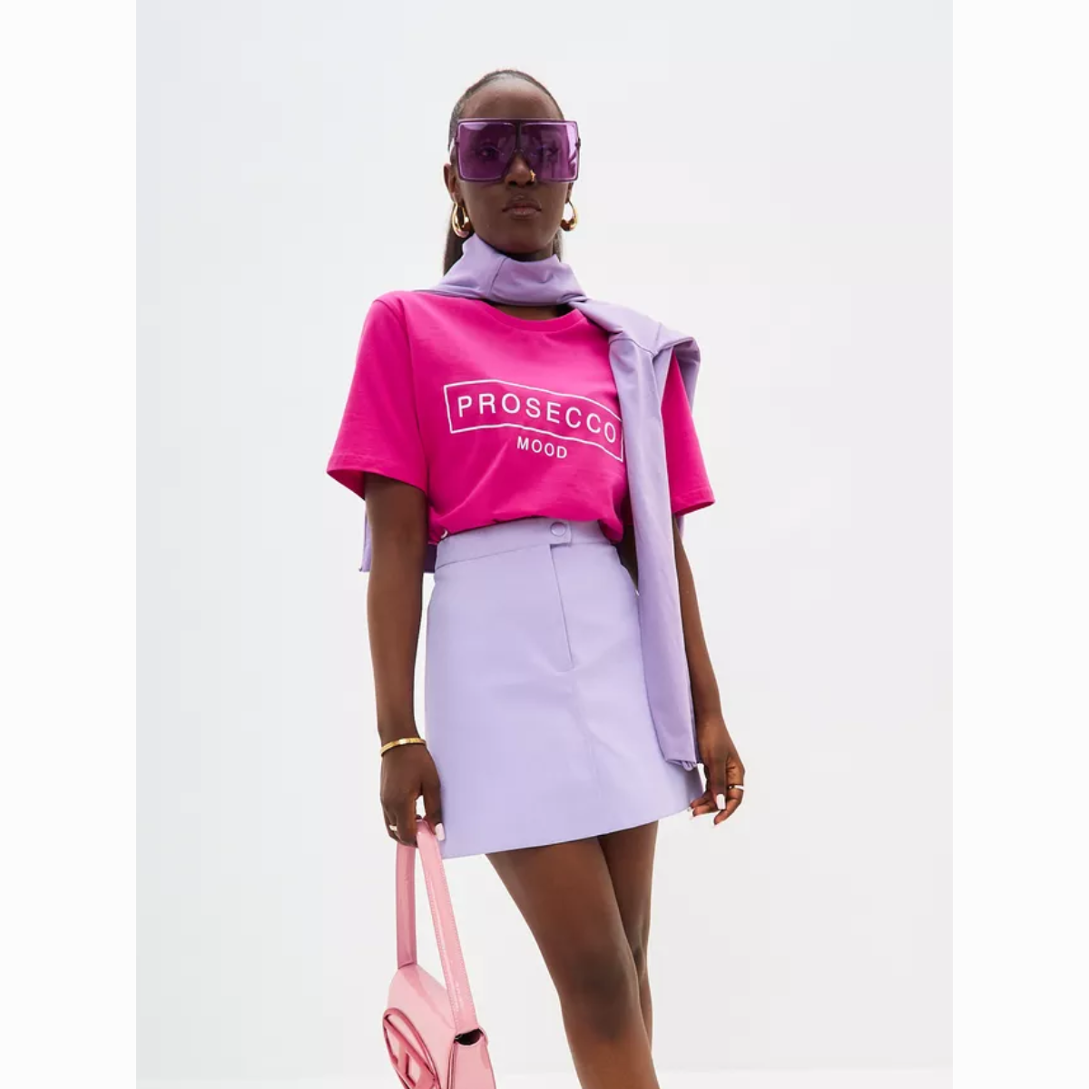Дамска тениска Prosecco Mood SS25-Дамска тениска Prosecco Mood 24'-Thedresscode