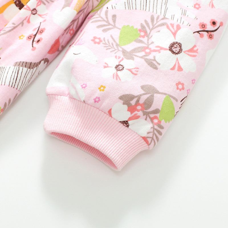 Детска рокля с цветя Bird bee SS23-Clothing-Thedresscode