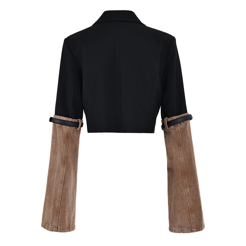 Дамско късо сако Dream Architects SS25 (BROWN)-https://detail.1688.com/offer/732113977069.html?kj_agent_plugin=aibuy-Thedresscode
