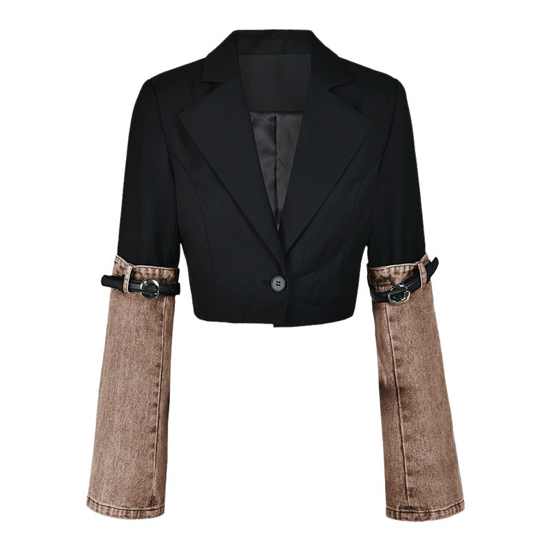 Дамско късо сако Dream Architects SS25 (BROWN)-https://detail.1688.com/offer/732113977069.html?kj_agent_plugin=aibuy-Thedresscode