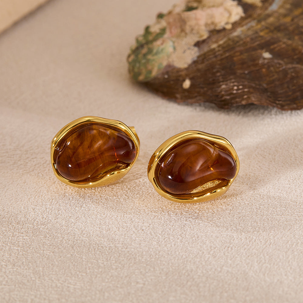 Дамски обеци Caramel Lava SS25-https://detail.1688.com/offer/864971848033.html?_t=1745483847609&spm=a2615.7691456.co_0_0_wangpu_score_0_0_0_0_0_0_0000_1.0-Thedresscode