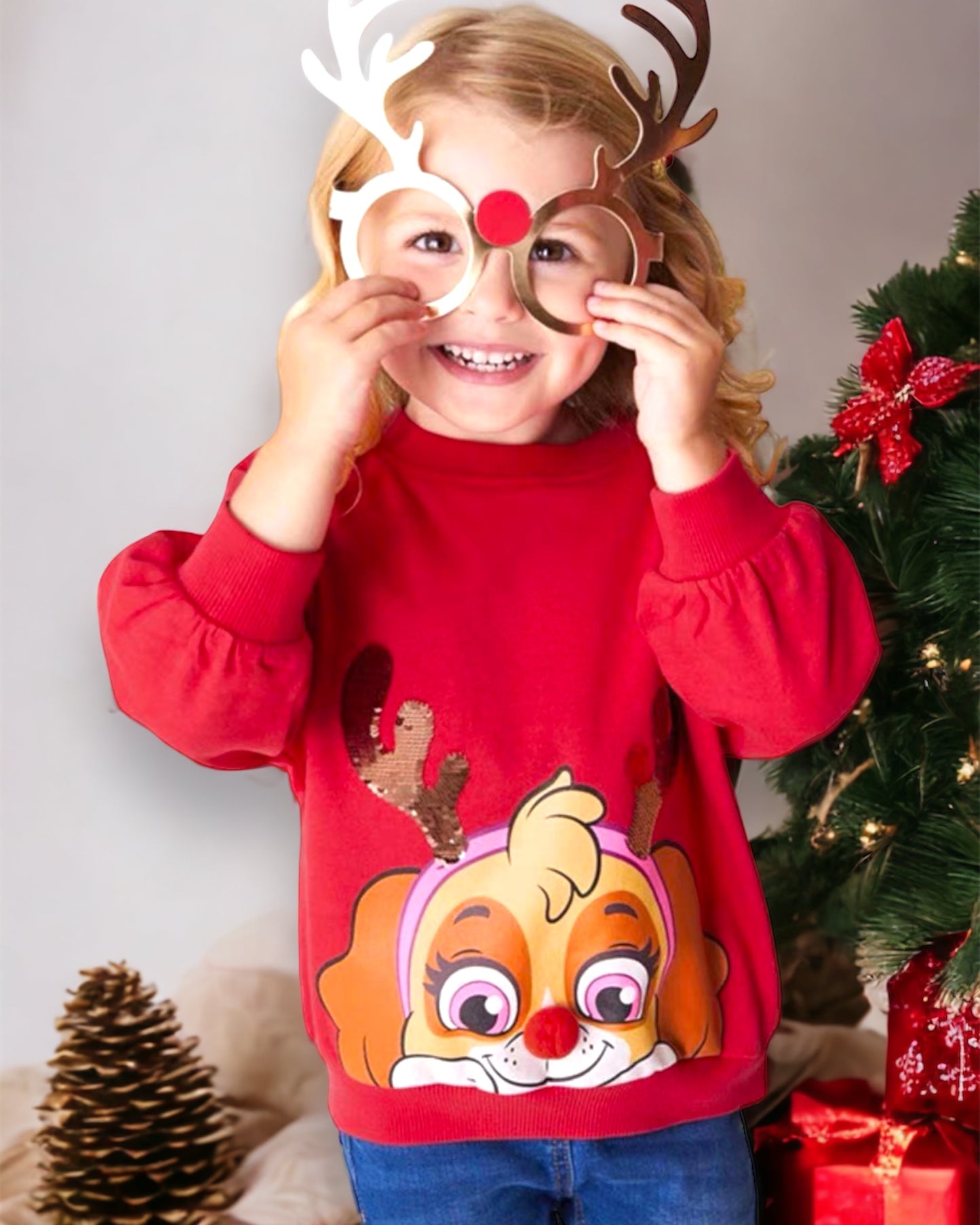 Детска блуза Christmas PAW TEAM 24'-Детска блуза Christmas Dog 24'-Thedresscode