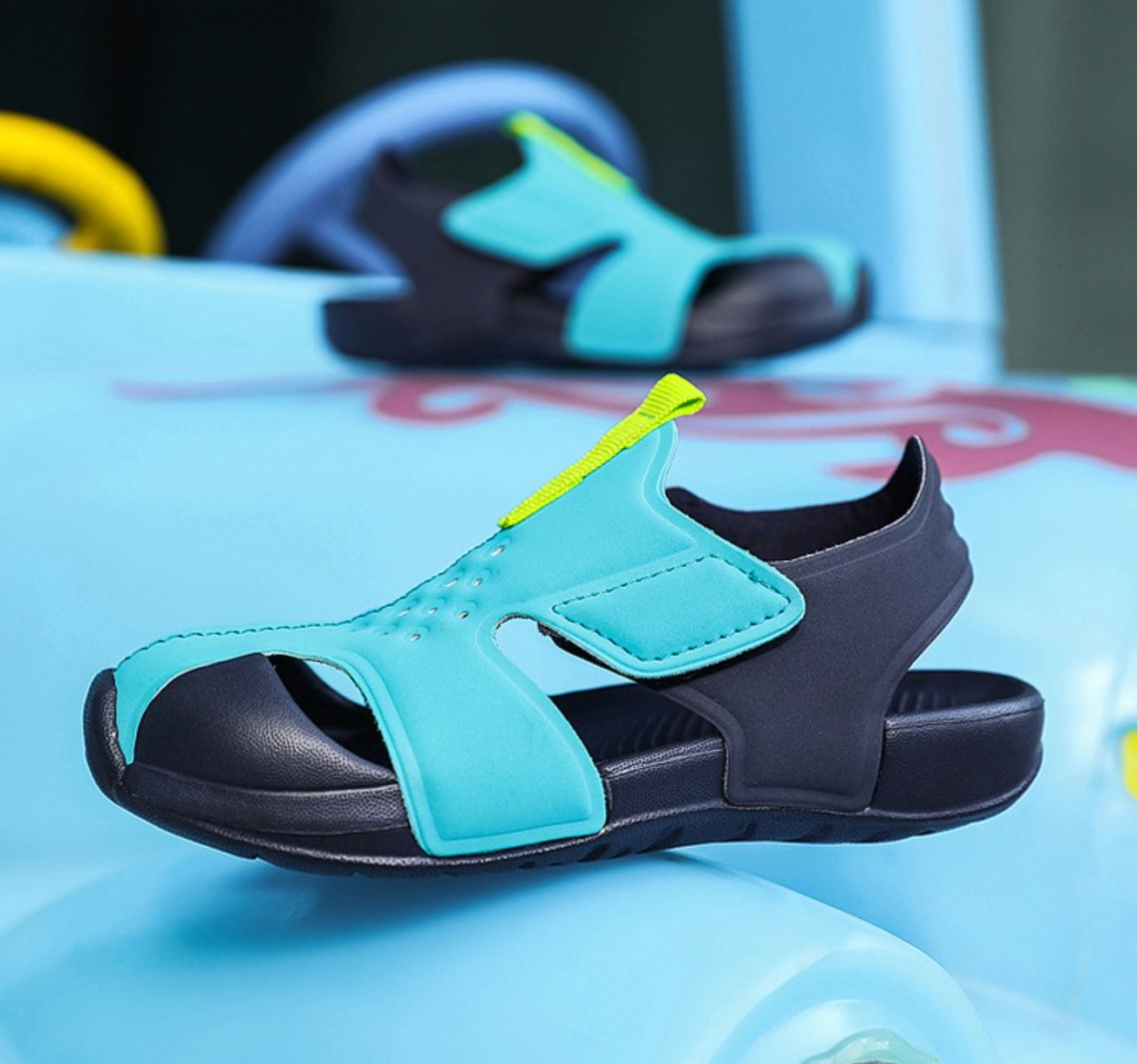 Детски сандали с велкро лепенка - Foot Protect SALES-Детски сандали с велкро лепенка - Sunray Protect-Thedresscode