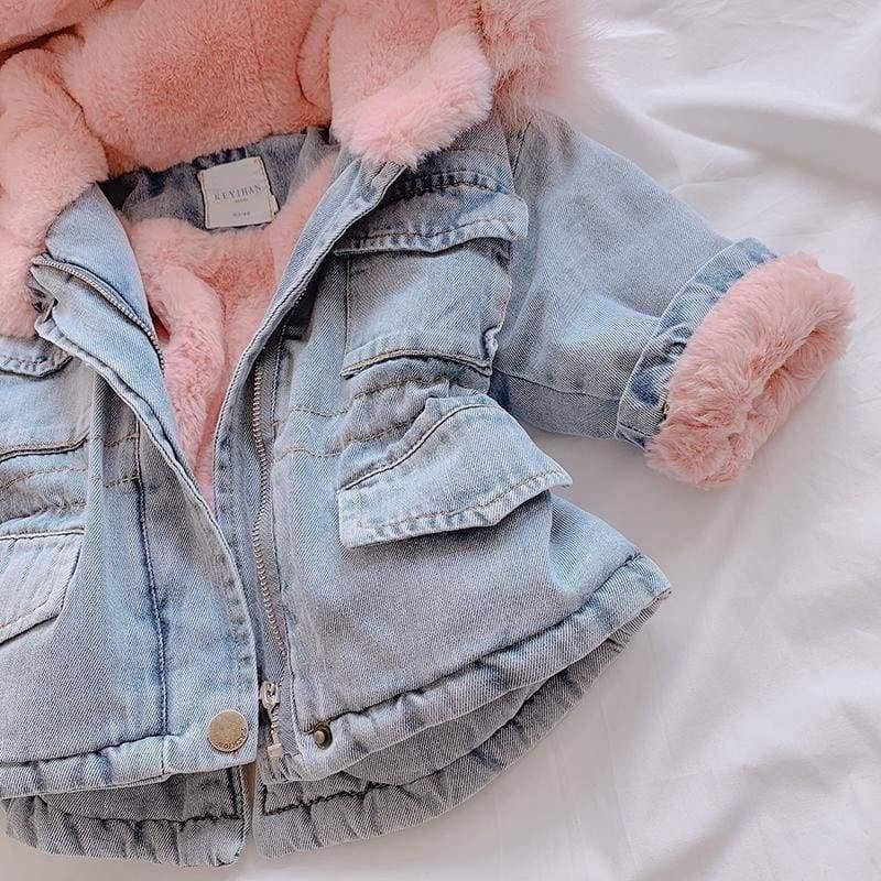 Детска зимна парка- Pink Princess-детска зимна парка-Thedresscode
