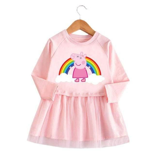 Детска рокля- Peppa Pig **SALE 24 **-Thedresscode