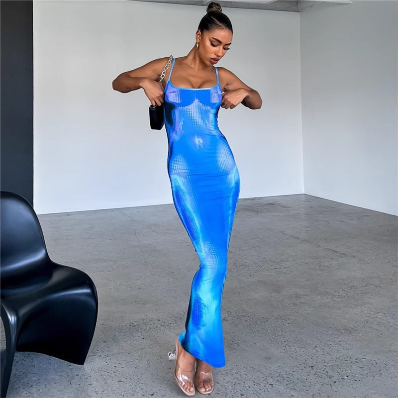 Дамска рокля Blue Habbris **SALE**-Дамска рокля Blue Habbris-Thedresscode