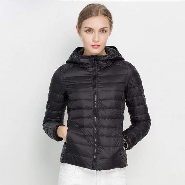 Дамско яке - Ultra Light Hooded-SALE-дамско яке-Thedresscode