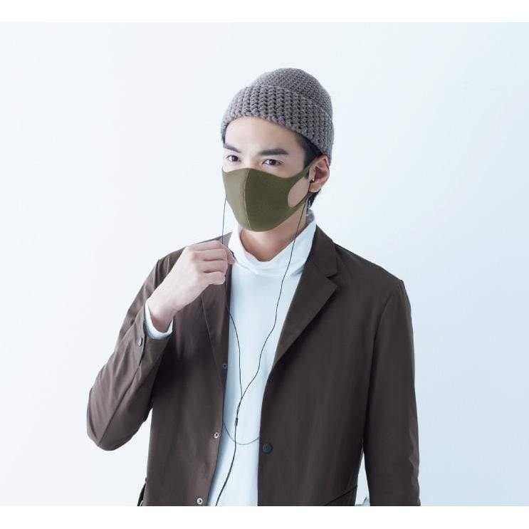 Комплект маски - KHAKI (ЗЕЛЕН ЦВЯТ)-Унисекс маска за многократна употреба-Thedresscode