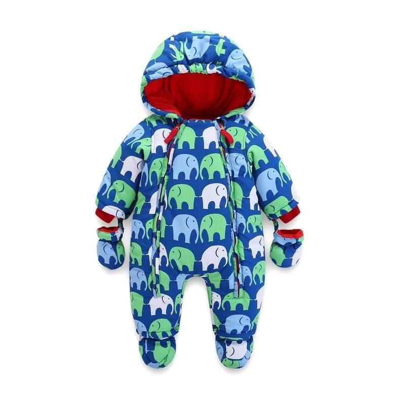 Детски зимен космонавт - Elephant-Детски зимен космонавт-Thedresscode
