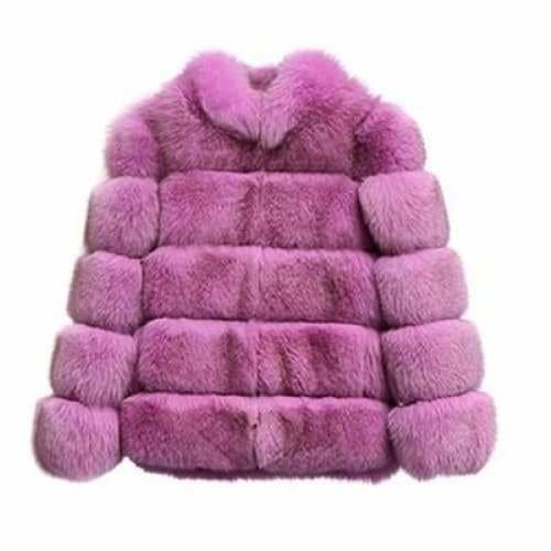 Дамско палто - Fur Collar-OUTLET-Дамско палто - Fur Collar-OUTLET-Thedresscode