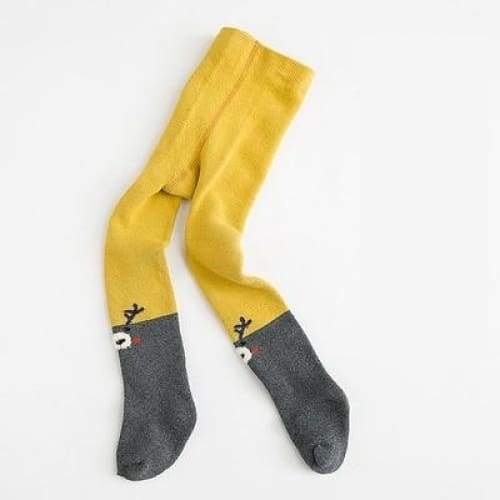 Детски чорапогащник -Yellow Deer-Детски чорапогащник -Yellow Deer-Thedresscode