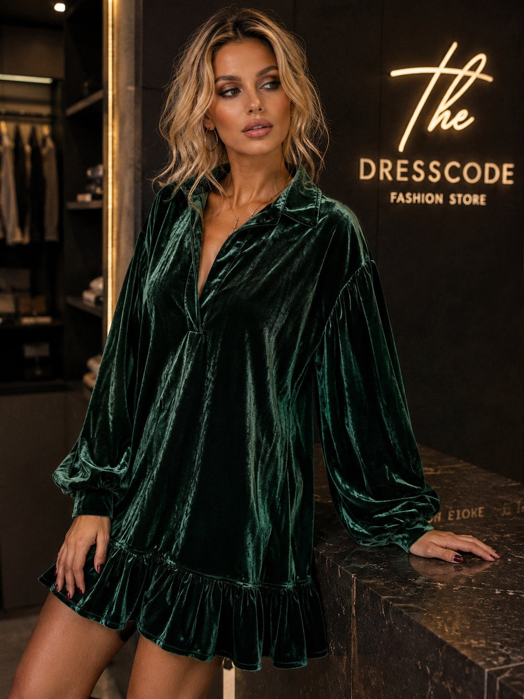 Дамска рокля EMERALD SS27