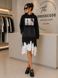 Дамски суитшърт рокля NOIR REBEL SS27