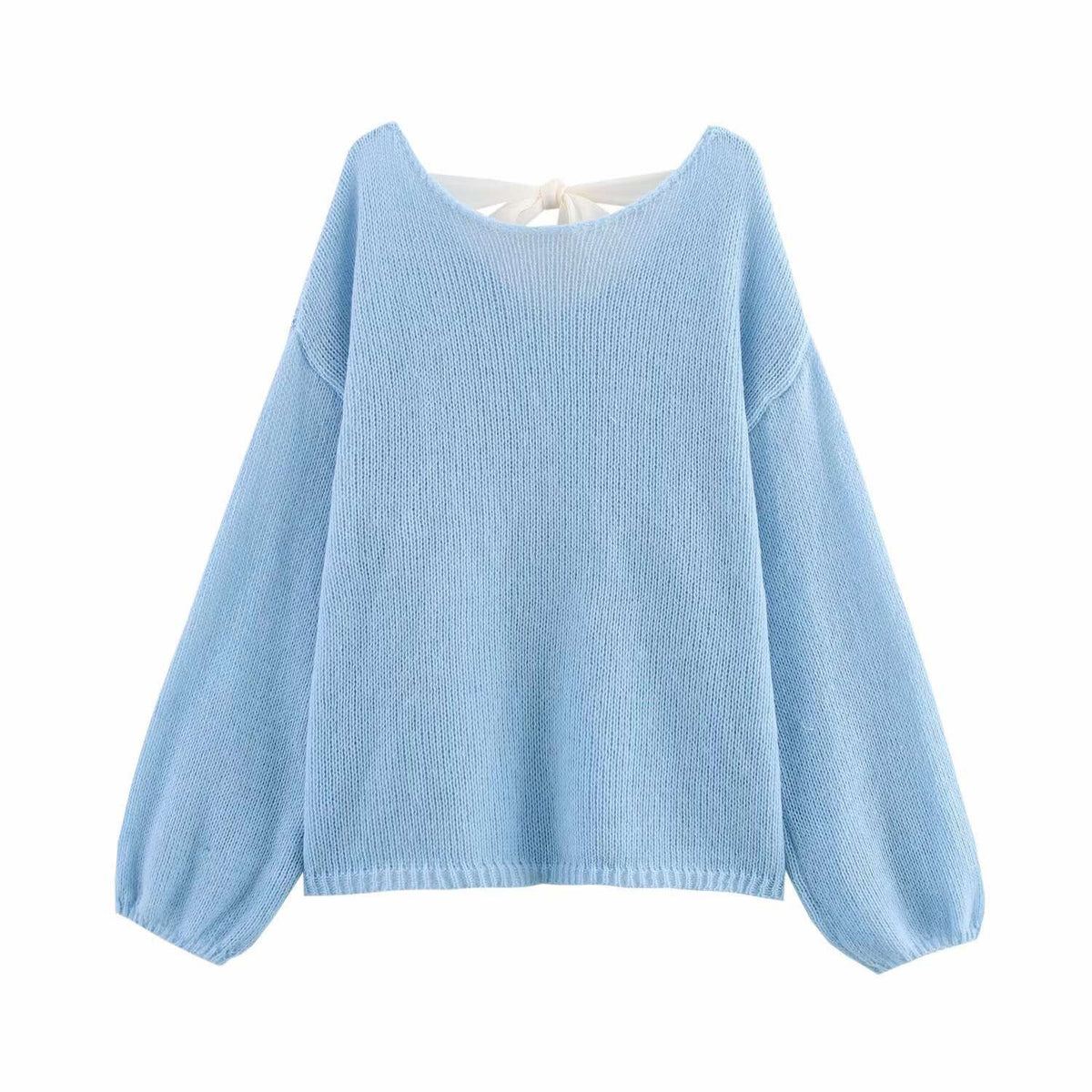 Дамски пуловер Blue Elegance Bow SS27