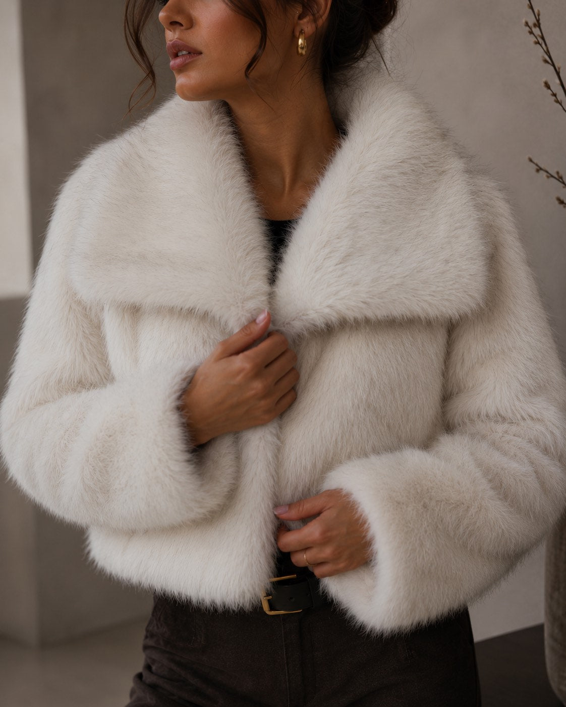 Дамско палто Cream Allure SS27