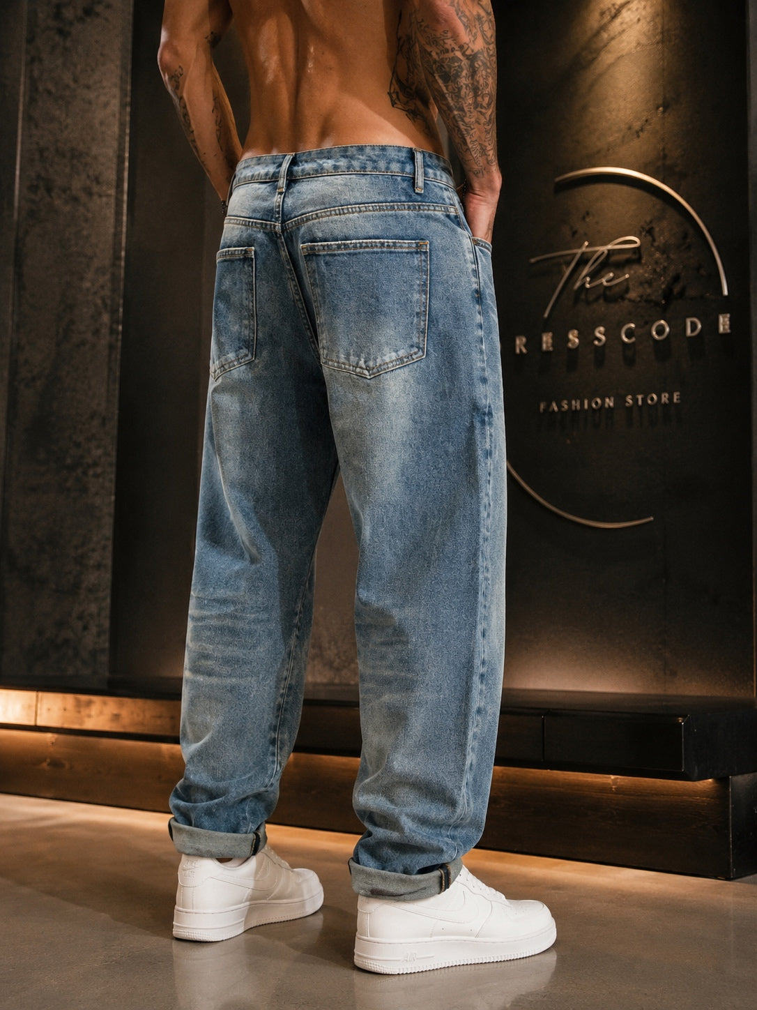 Мъжки дънки URBAN PATCH SS27
