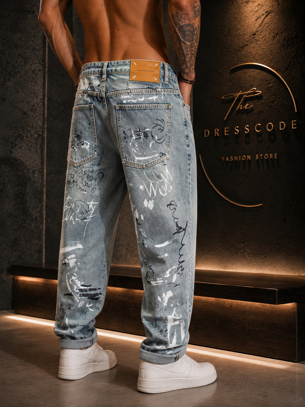 Мъжки дънки STREET CODE SS27