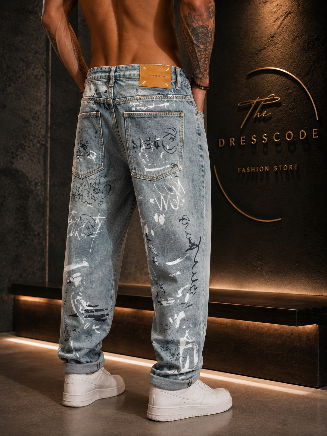 Мъжки дънки STREET CODE SS27