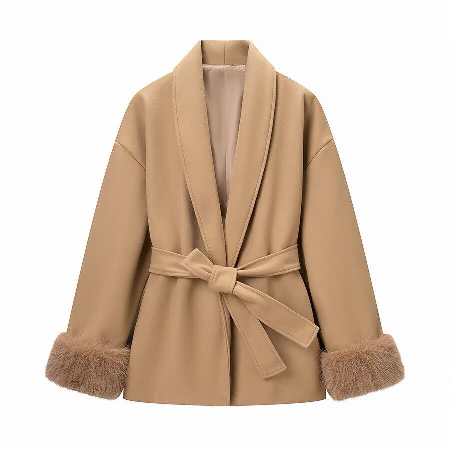 Дамско палто Camel Fur SS27