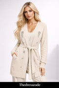 Дамска жилетка Ivory Luxe Crystal SS27