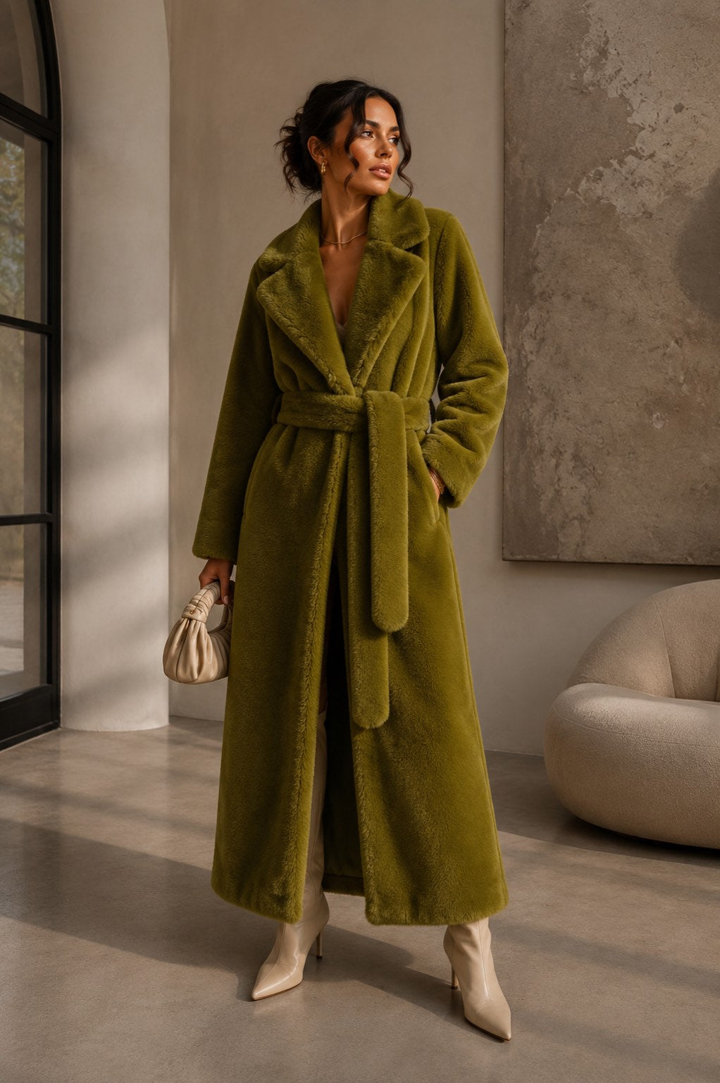 Дамско палто Olive Aura SS27