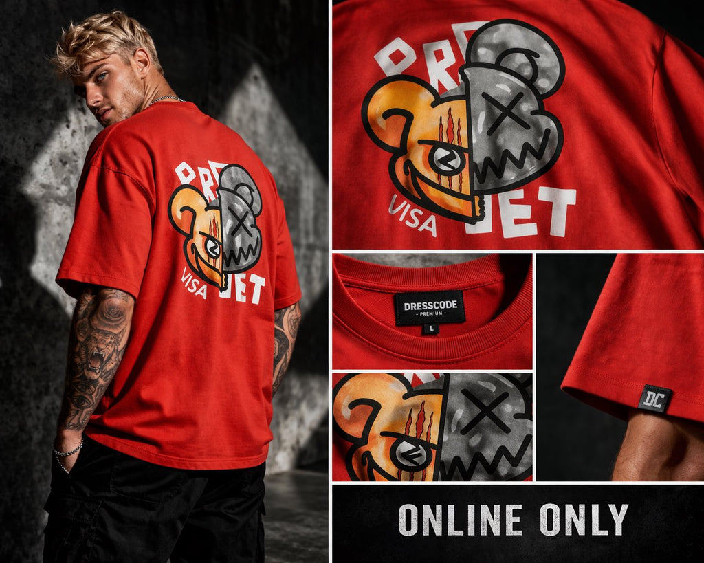 Мъжка тениска Alter Ego Red SS26