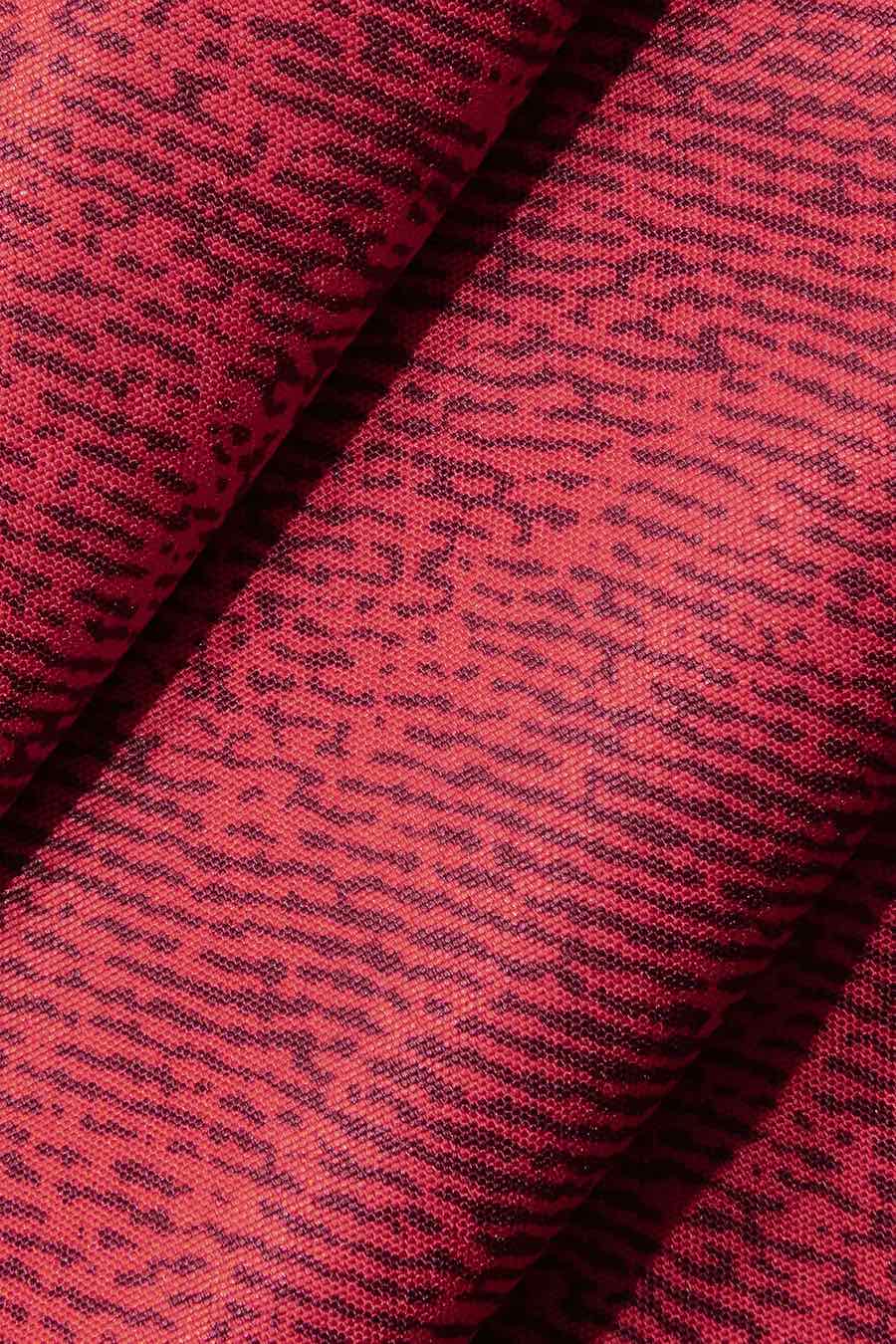 Дамска риза Red Patchwork Rebel SS25-Thedresscode