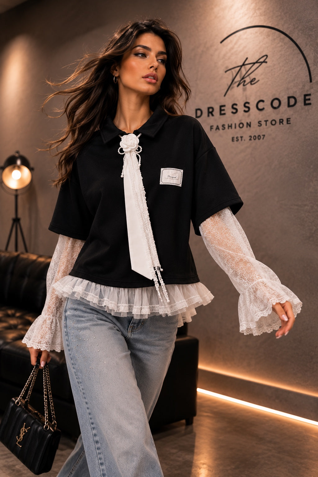 Дамска блуза ROSETTE LACE SS27