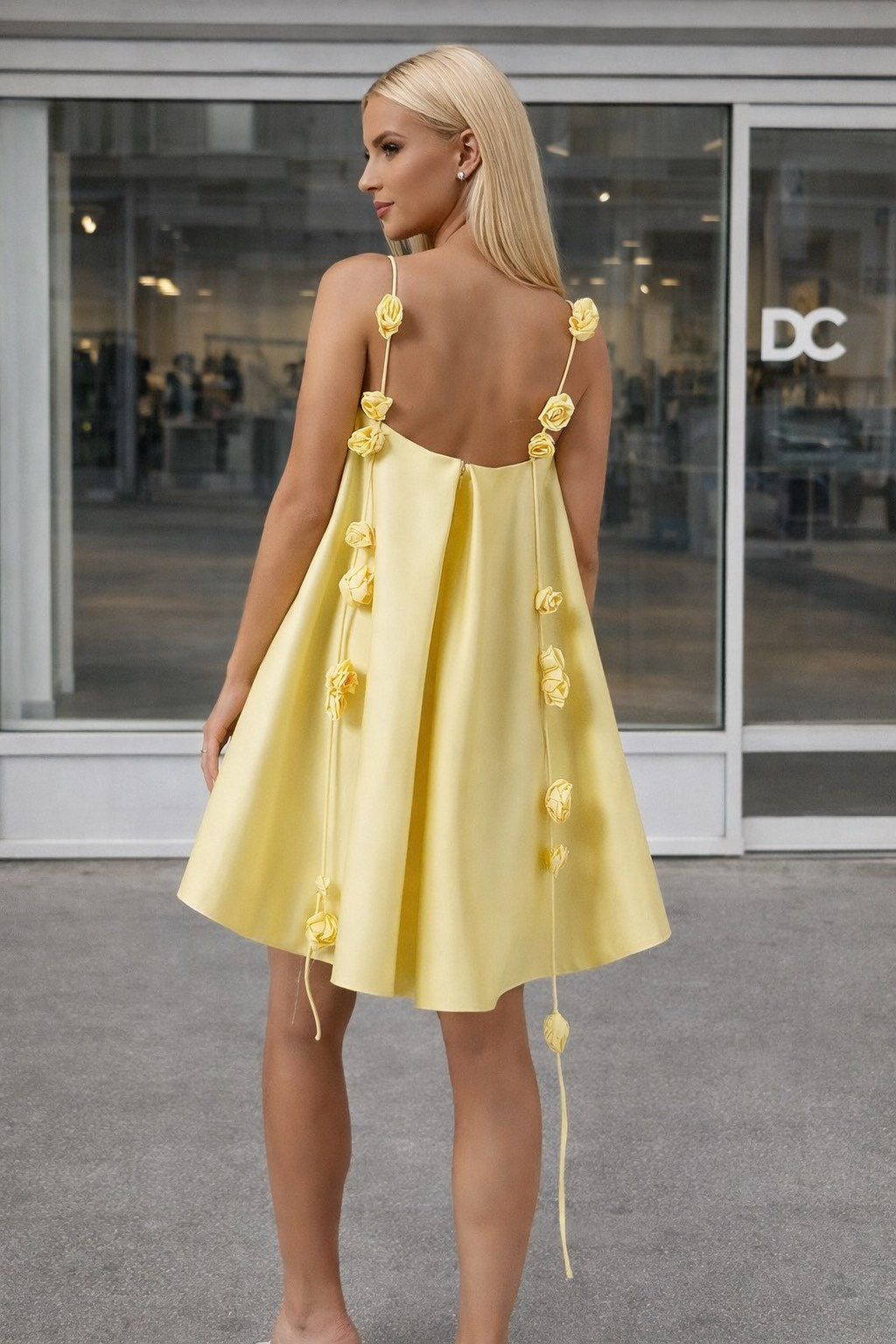 Дамска рокля Lumière Jaune SS26