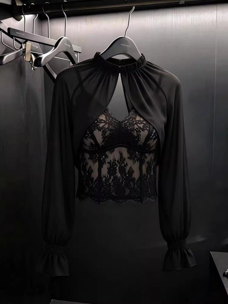 Дамска блуза MIDNIGHT LACE SS27