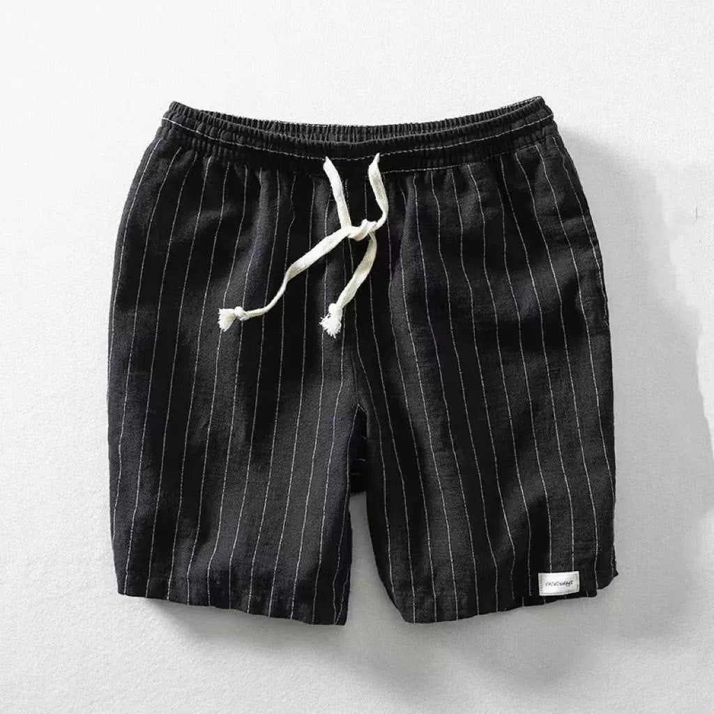 Мъжки къси панталони Elite Stripe Black SS26