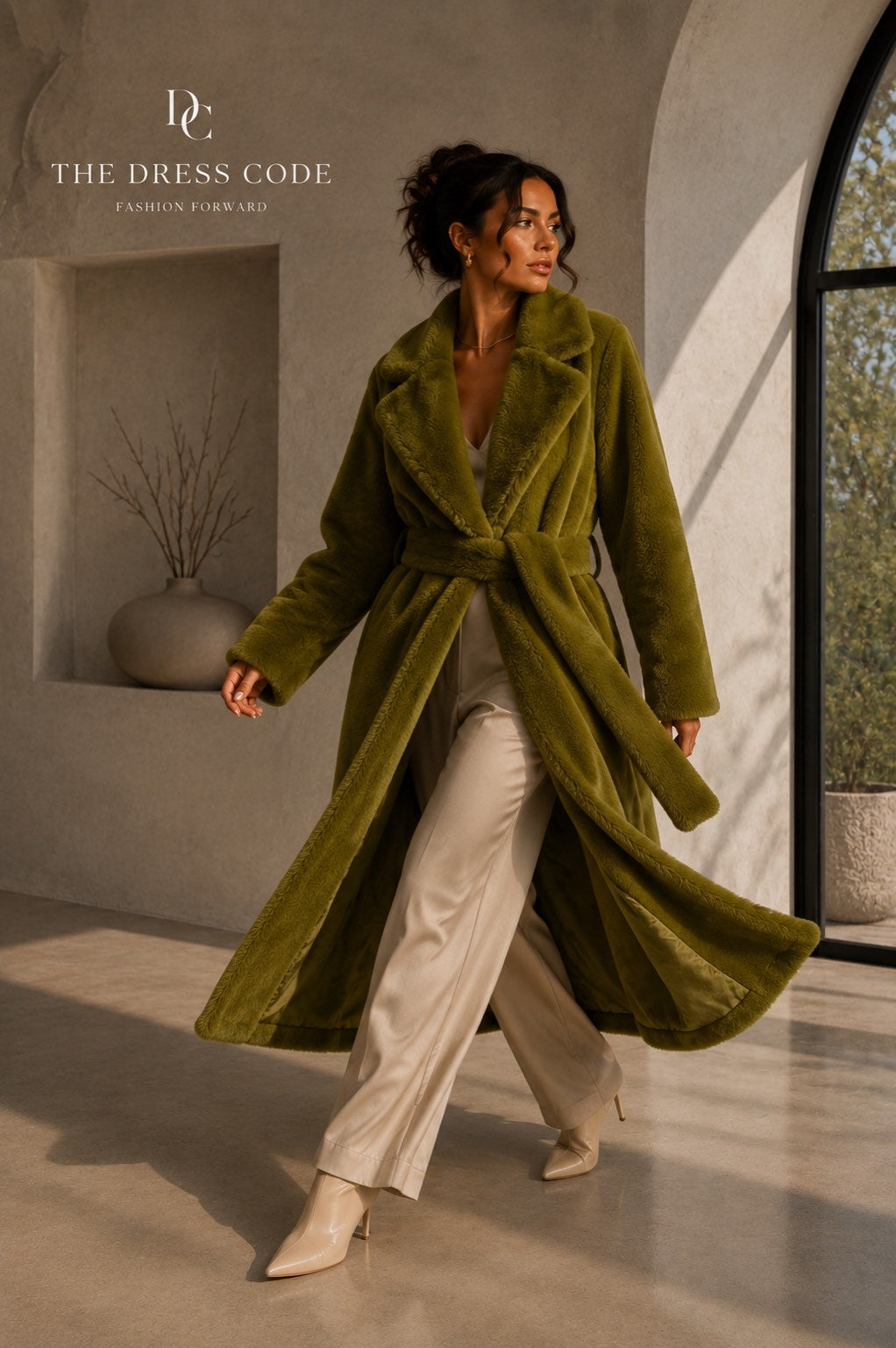 Дамско палто Olive Aura SS27