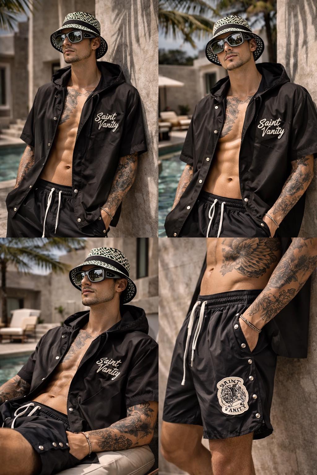 Мъжки комплект Saint Vanity Black SS26