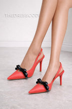 Дамски обувки с ток Red Paris Chic SS26