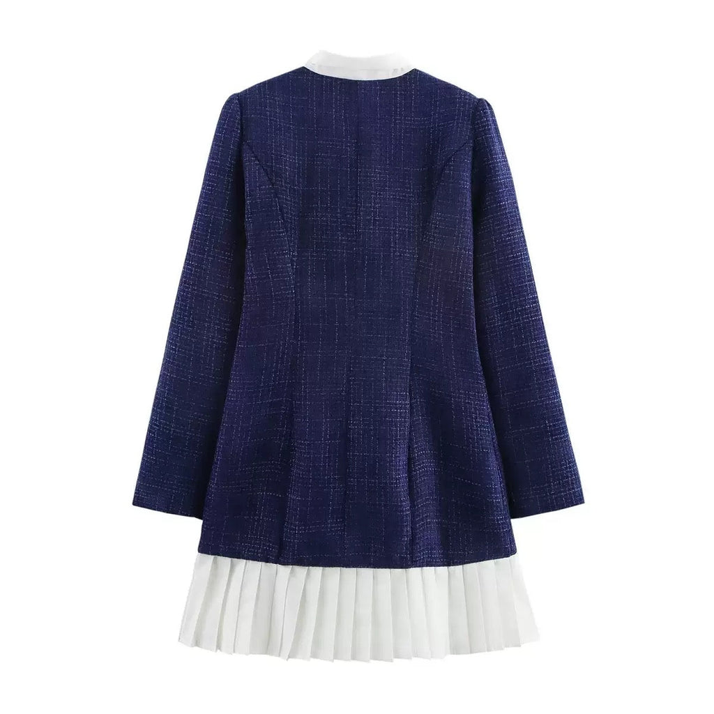 Дамска рокля Navy Elegance Bow SS27