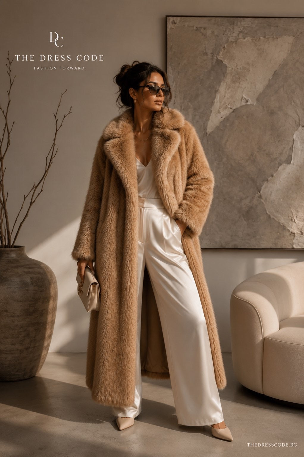 Дамско палто Toffee Élégance SS27