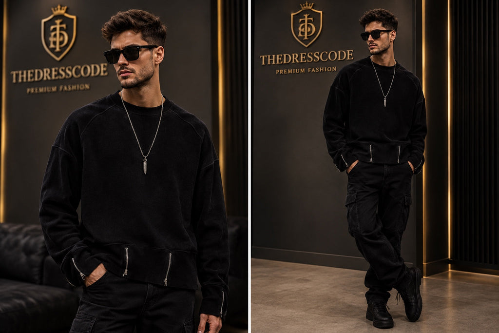 Мъжки суичър Zip Statement SS27
