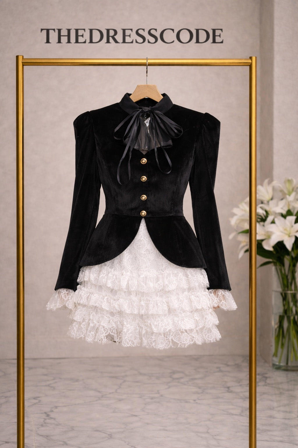 Дамски комплект Black Swan Lace SS26