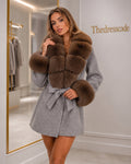 Дамско палто Silver Mocha SS27