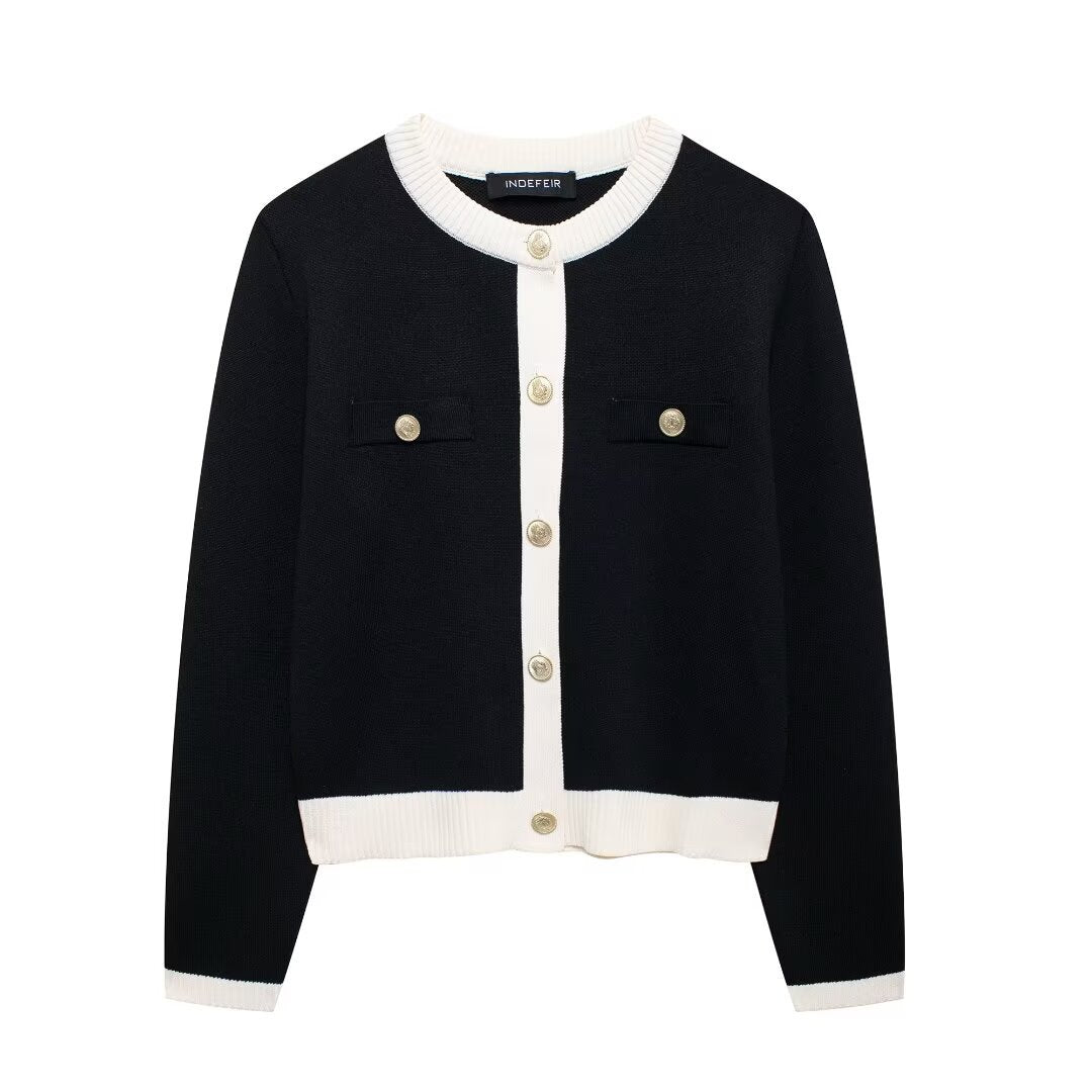 Дамско яке Black & Cream Chic SS27