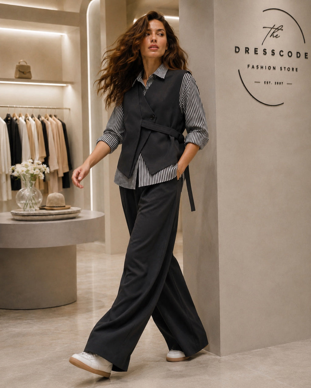 Дамска риза MONO STRIPE SS27