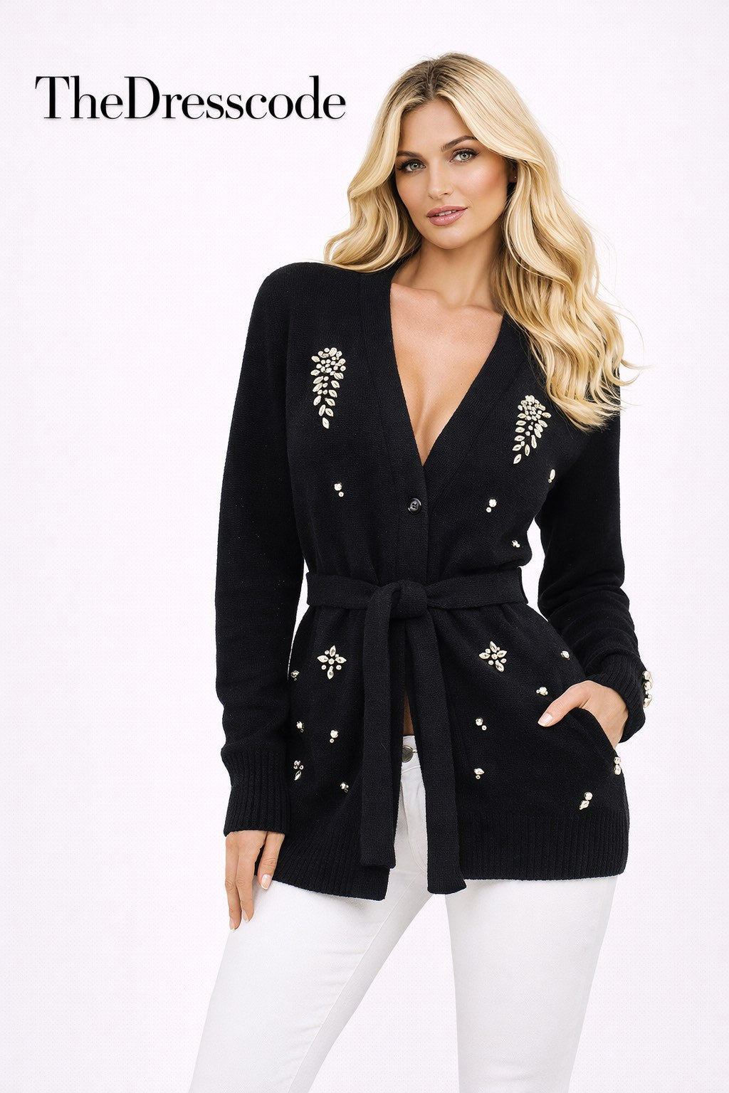 Дамска жилетка Black Luxe Crystal SS27