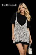 Дамска тениска Lace Over Mood SS27