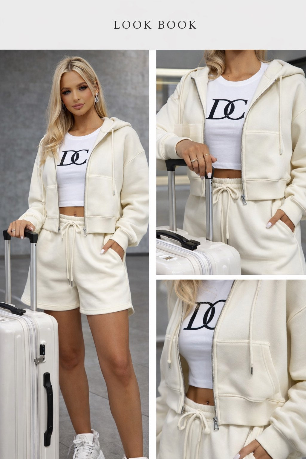 Дамски комплект Milky White SS27