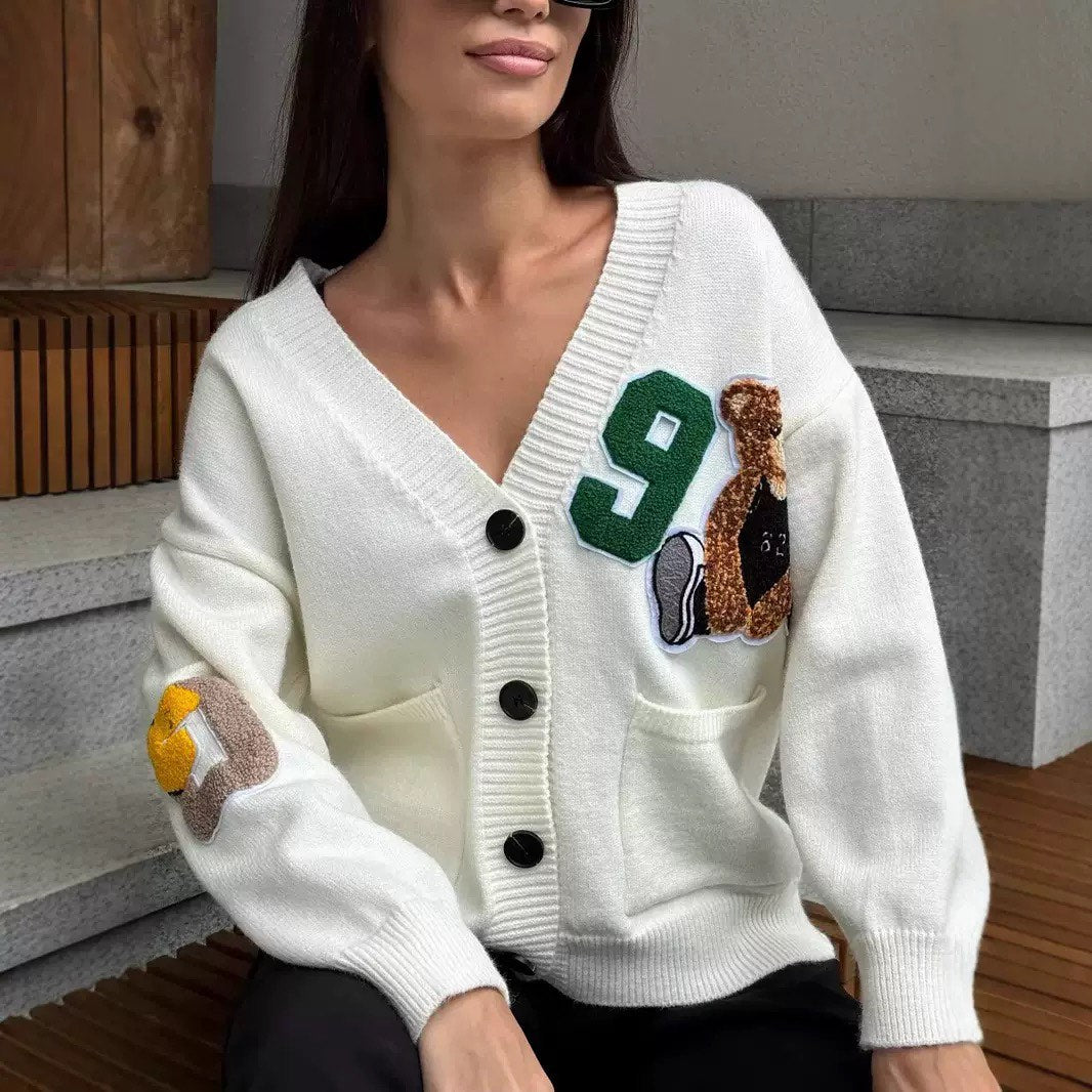 Дамска жилетка Varsity Bear SS27