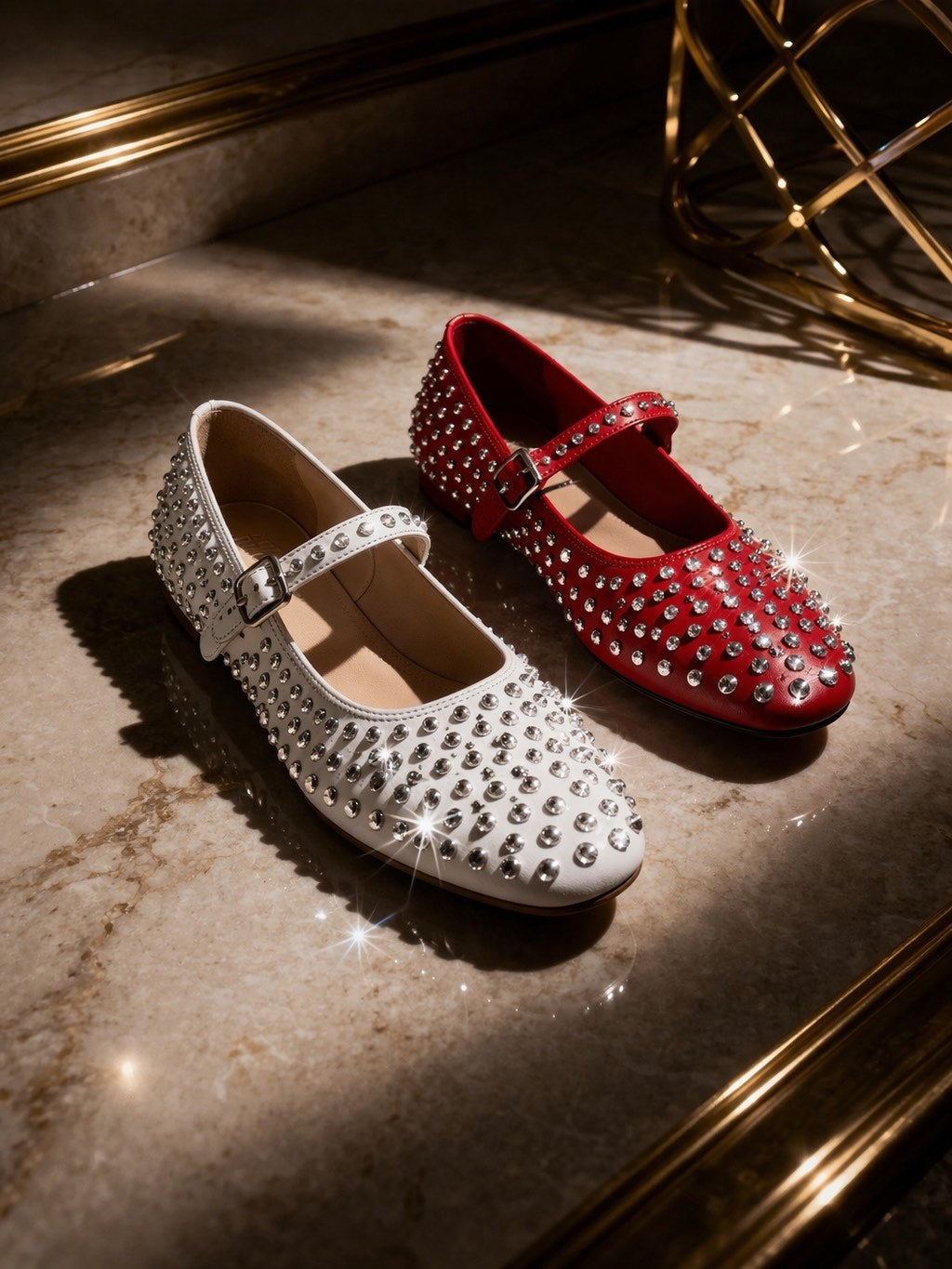 Дамски обувки Crystal Rebel Flats SS26