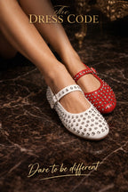 Дамски обувки Crystal Rebel Flats SS26