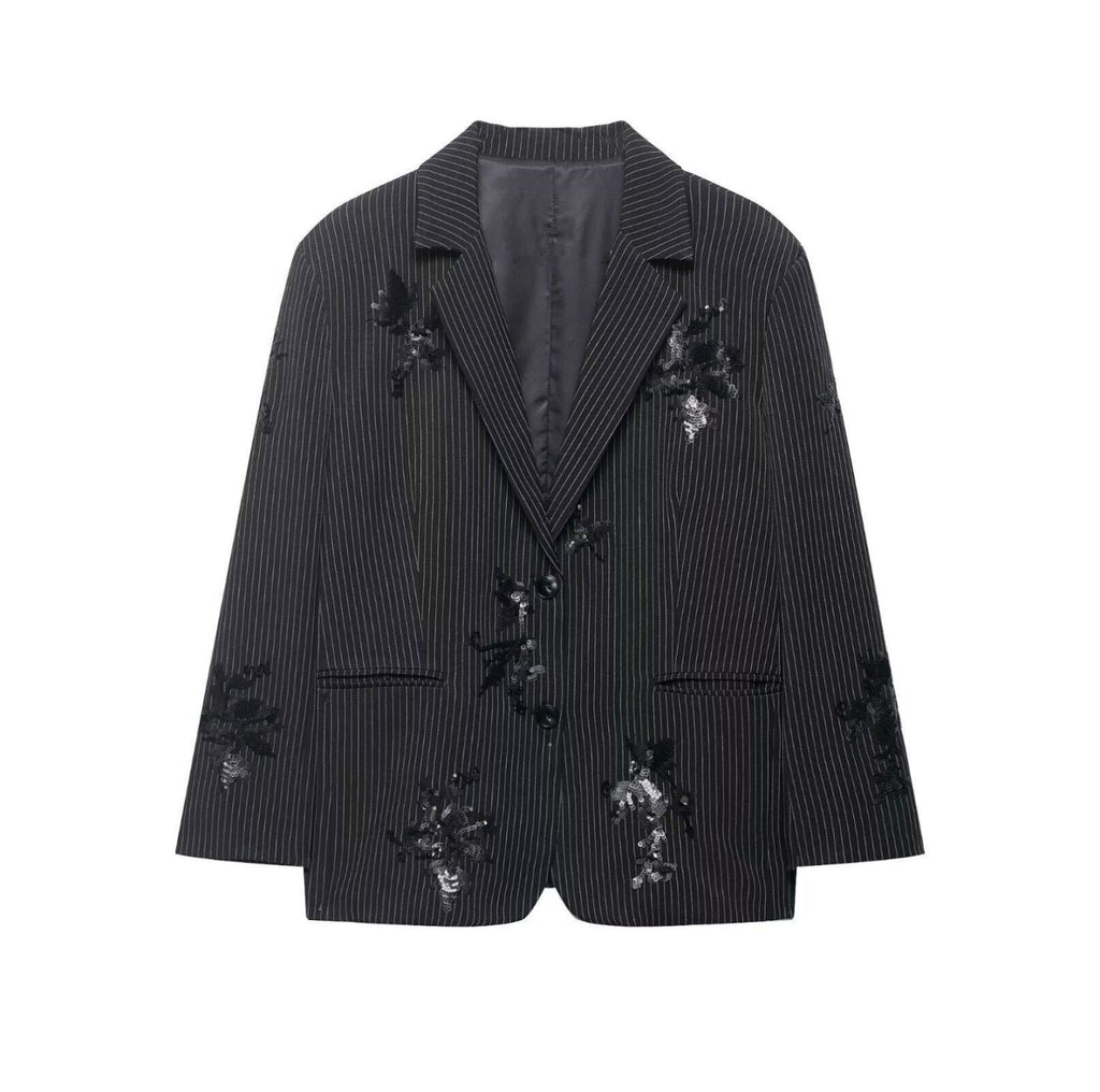 Дамски комплект Pinstripe Glam SS27